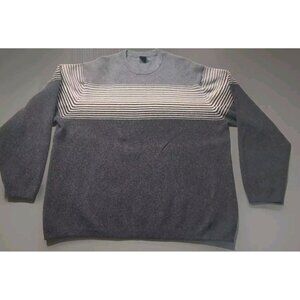 EUC  GAP Cotton Wool Great Knit Sweater Size X large XL Horizontal Stripes